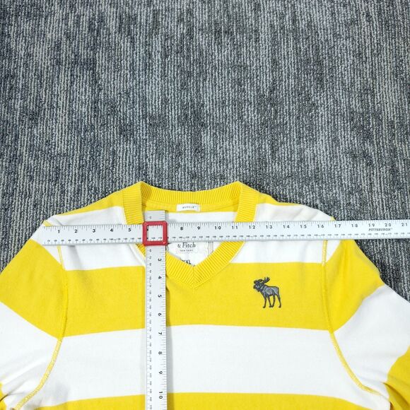 Vintage Abercrombie & Fitch Men's Shirt 2XL Muscle V-Neck Casual Preppy - Picture 11 of 15